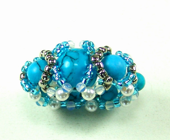 Free pattern for beaded bead Mediterra | Beads Magic