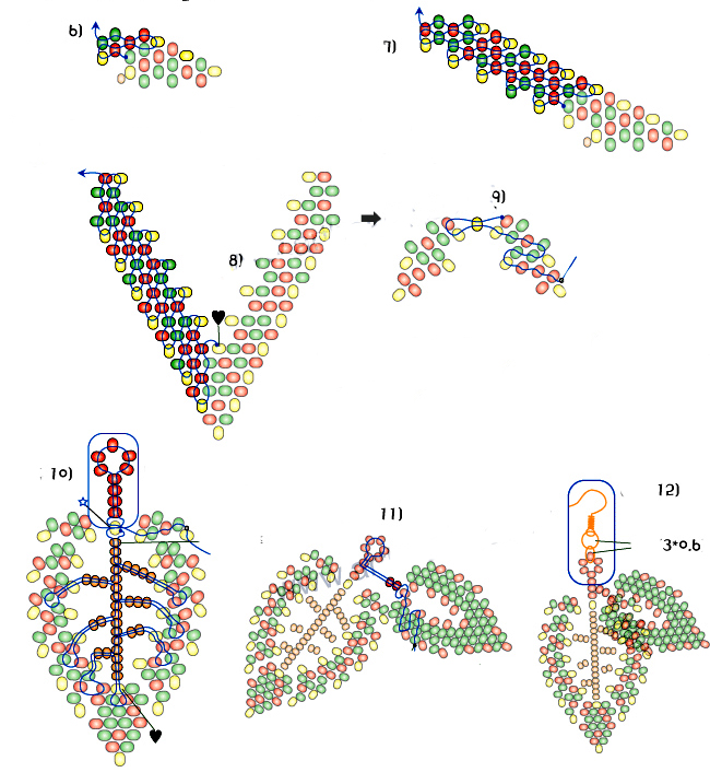 egyptian necklace pattern