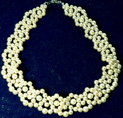 pattern necklace