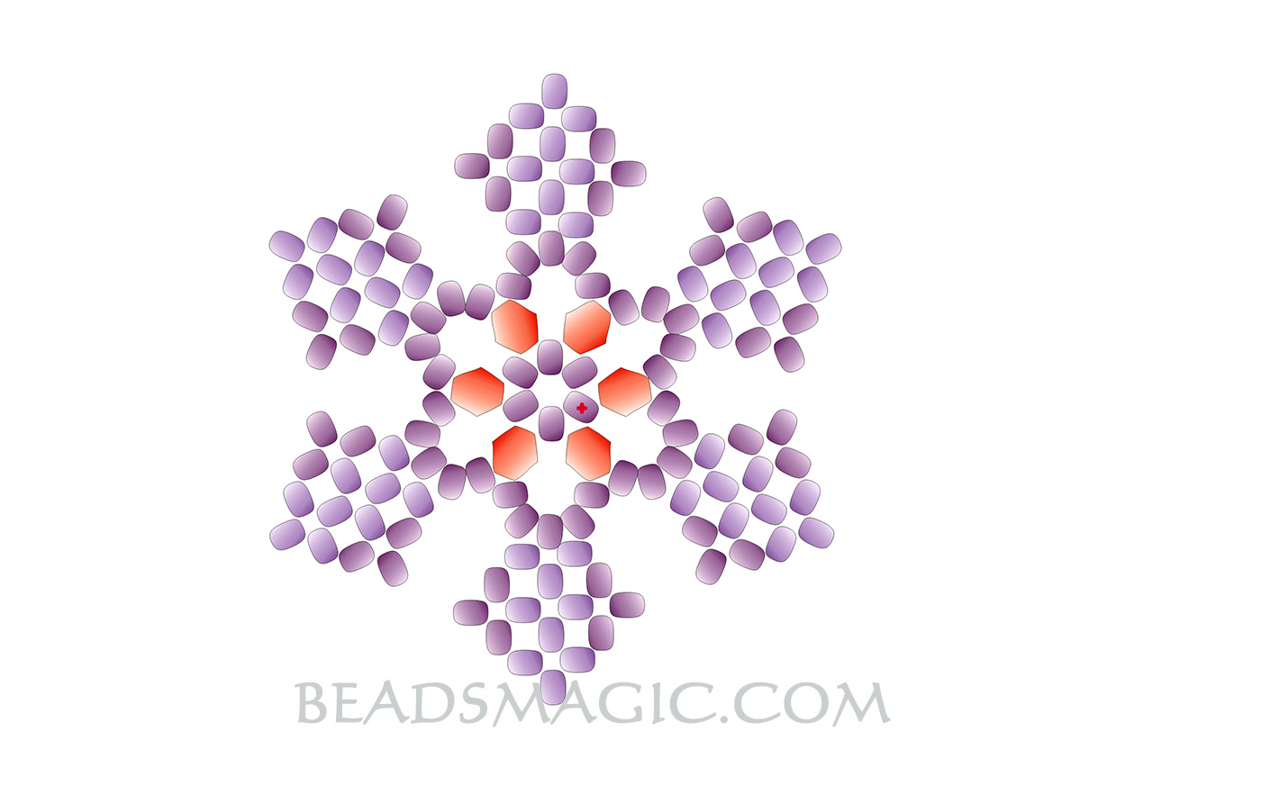 free-beading-snowflake-pendant-pattern-2-2