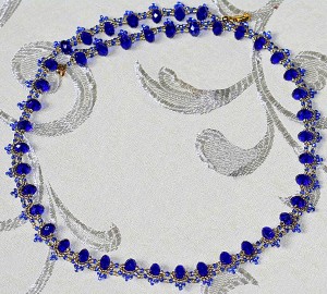 Free pattern for beaded necklace Faberge | Beads Magic