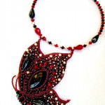 Beautiful beaded jewelry with butterflies (part I)