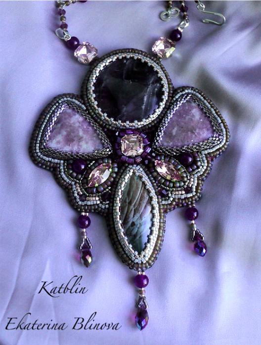 Кулон "Purple butterfly"