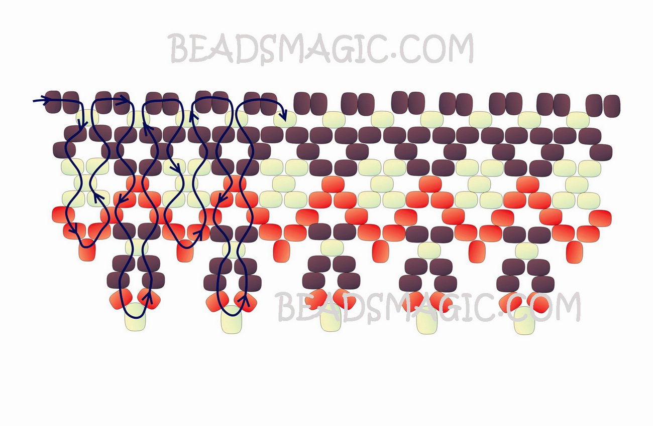 free-pattern-beading-necklace-tutorial-2 – Beads Magic