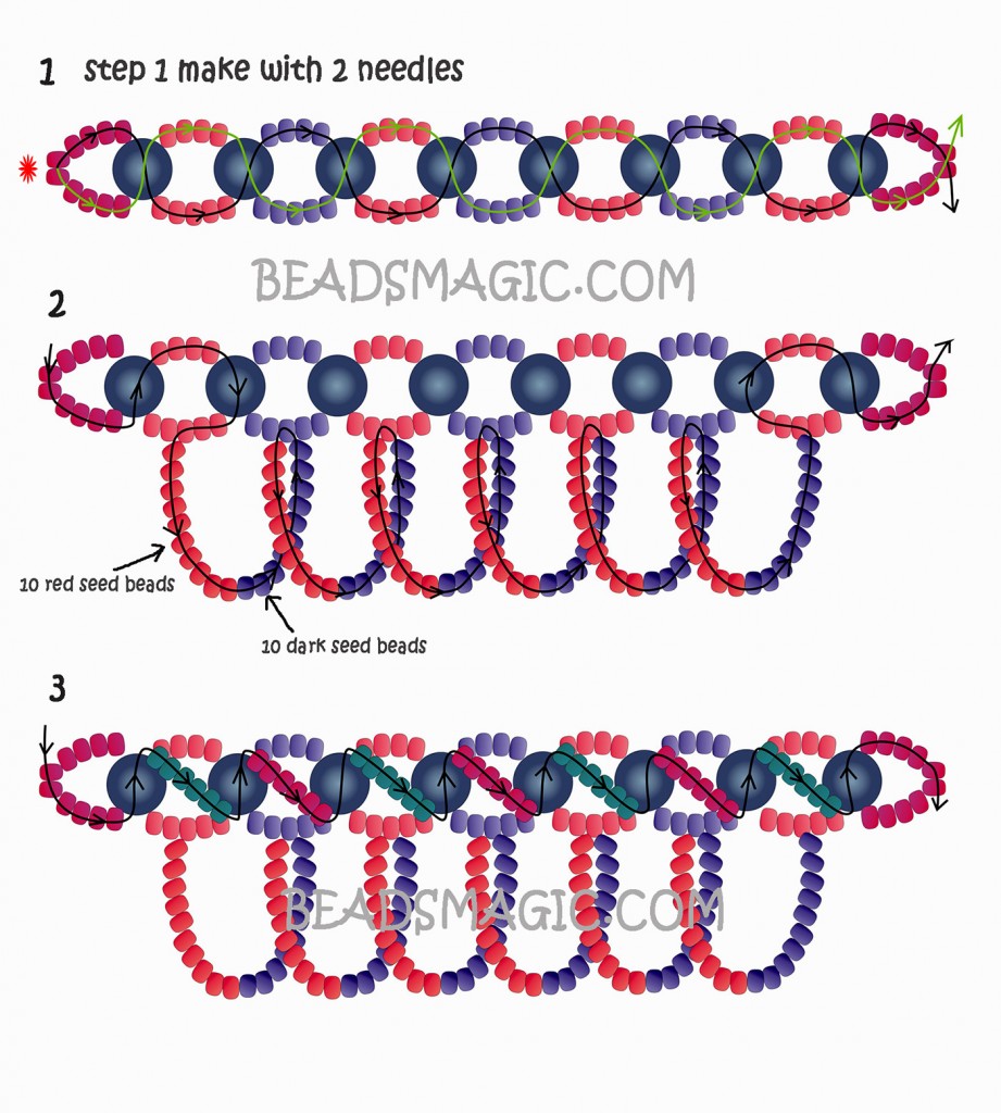 free-pattern-beading-necklace-tutorial-2
