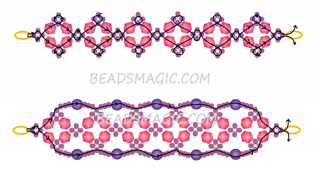free-beading-tutorial-instructions-necklace-pattern-1