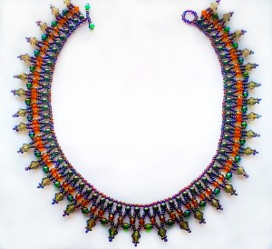 Free pattern for beaded necklace Amity | Beads Magic