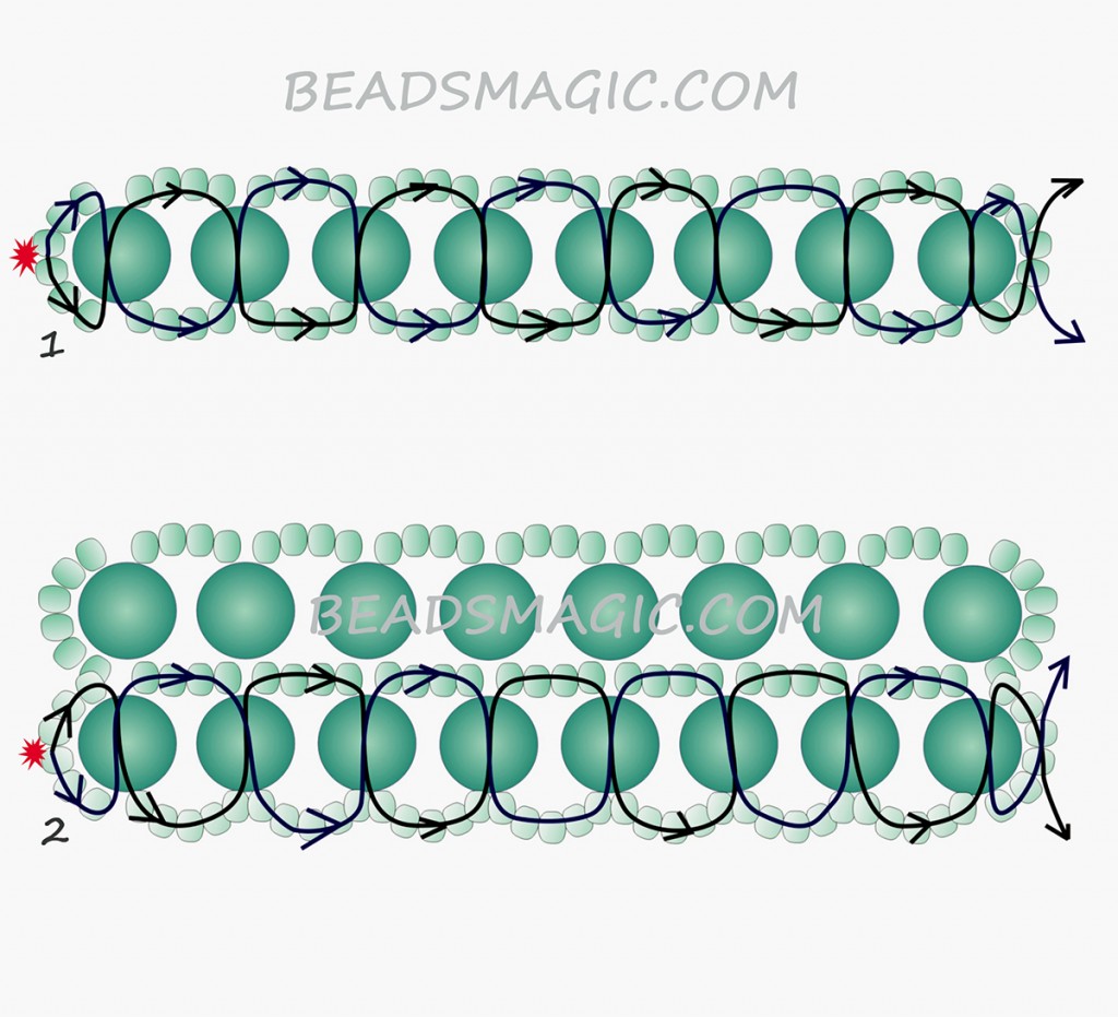 free-pattern-beading-pearl-necklace-tutorial-2