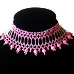 Free pattern for choker necklace Jenner free-beading-pattern-necklace-tutorial-beads-1