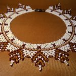 Free pattern for beaded necklace Sandal free-beading-pattern-necklace-tutorial-beads-1
