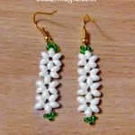 Free pattern for earrings Jasmine free-beading-pattern-earrings-tutorial-1-0