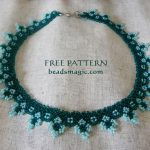 Free pattern for necklace Blue Cross free-beading-pattern-beaded-necklace-tutorial-netting-1