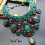 Beautiful bead embroidered jewelry by Irina Chikineva 1