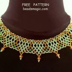 Free pattern for necklace Sweetheart