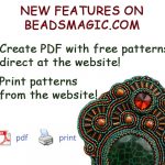 NEW feature! Create patterns in PDF and Print from Beadsmagic