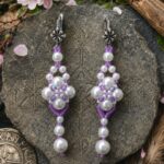 Free beading pattern, seed beads, beading, beadweaving, beadwork, diy beads, diy earrings