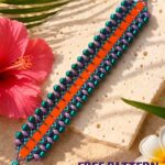 Free pattern for bracelet Tropics IMG_1778851509417