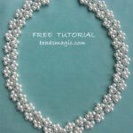 Free pattern for necklace Magnolia