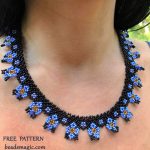 Free pattern for necklace Iris