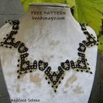 Free pattern for necklace Selena