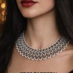 Free tutorial for beaded necklace Feathers Free beading pattern, seed beads, beading tutorial, diy beads, diy necklace , beadweaving, beadwork, bead pattern, step by step diagram, step by step instruction, bead