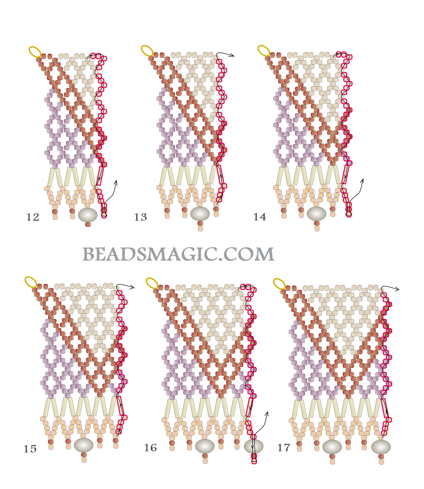 Easy Tutorial on Making a Multi-strand String and Bead Bracelet-  Pandahall.com