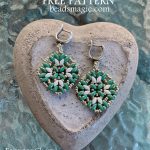 Free pattern for earrings Charyl