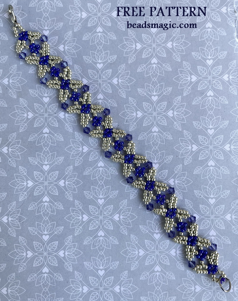 Free beading pattern for beaded barcelet inspired by Interstellar