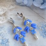 Free beading pattern, beading tutorial, beaded earrings, diy earrings, diy beads, craft beads, earrings pattern, beadweaving