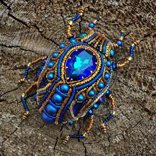 Amazing beaded insects by Lana Evgan | Beads Magic