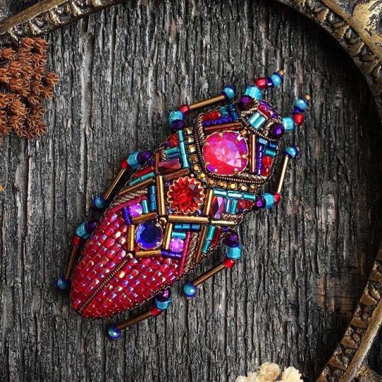 Amazing beaded insects by Lana Evgan Beads Magic