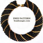 Free pattern for beaded necklace Katrina