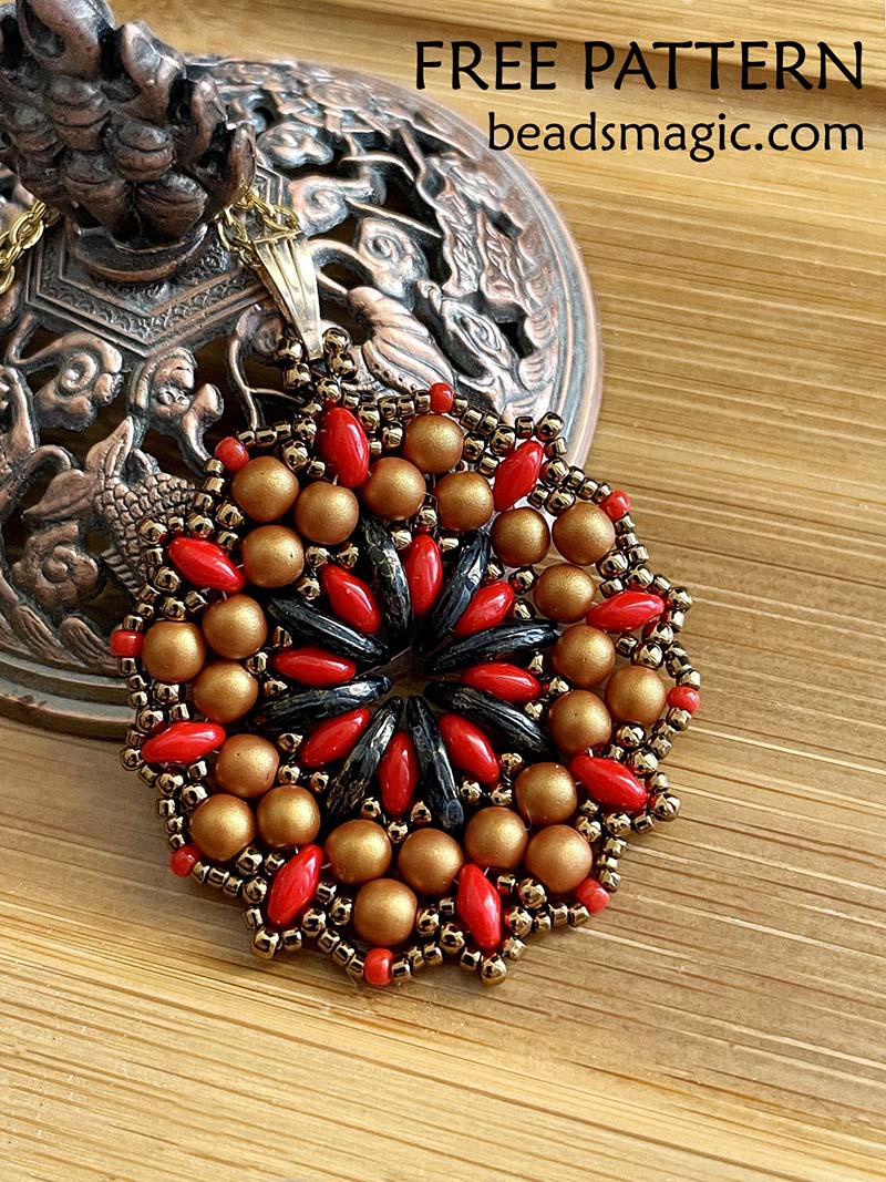 23 beading patterns for beginners - Gathered