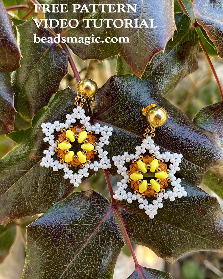 Floral Beaded Earrings Flower Earrings Dangle Fringe Earrings Seed Bead  Earrings Chandelier Earrings Bright Beadwork Earrings Boho Earrings - Etsy  | Seed bead jewelry patterns, Bead work, Etsy earrings