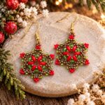 Free bead tutorial, seed beads tutorial, free pattern, beadsmagic pattern, seed beads pattern, superduo, diy jewelry, toho beads, miyuki, free tutorial pendant, free pattern earrings, superduo, beadwork, bead pattern, pdf tutorial