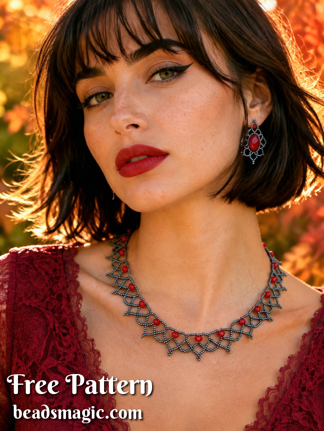 free beading tutorial, free beading tutorial for necklace Cranberry, free beading pattern necklace, beaded necklace pattern, DIY beaded necklace, bead weaving tutorial, free beadwork tutorial, seed bead necklace pattern, seed bead jewelry, bead weaving necklace, handmade beaded jewelry, DIY jewelry tutorial, beadwork tutorial, bead weaving techniques, glass seed beads, jewelry making tutorial, easy beaded necklace pattern, beginner beading tutorial, elegant beaded necklace, DIY seed bead necklace, handmade jewelry, beadwork design, handmade beaded necklace pattern, beading ideas, creative beading projects, bead weaving pattern, free bead pattern, necklace Cranberry, jewelry making, DIY jewelry